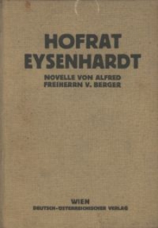 Hofrat Eysenhardt : novelle