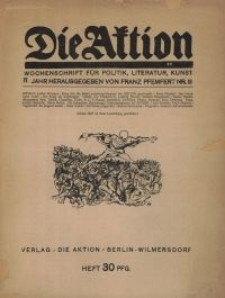 Die Aktion, Jg. 4, H. 10