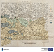 Mapa geologiczna krakowskiego okręgu 1:75000. Części ogólnej arkusz drugi
