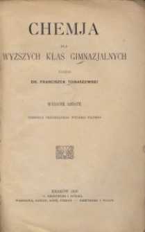 Chemja dla wyższych klas gimnazjalnych