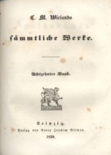 Sämmtliche Werke. Bd. 18, Agathodämon