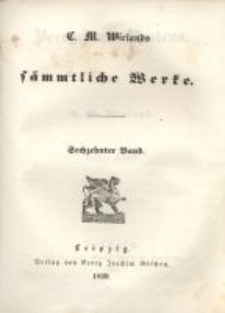 Sämmtliche Werke. Bd. 16, Peregrinus Proteus. Cz. 1