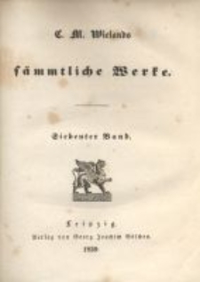 Sämmtliche Werke. Bd. 7, Der goldne Spiegel. Cz. 1