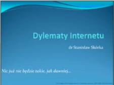 Dylematy internetu