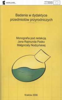 Porównanie przygotowania studentów I roku biologii z zakresu wiedzy chemicznej z przed reformy do po reformie