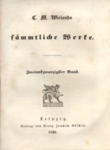 Sämmtliche Werke. Bd. 22, Aristipp. Cz. 1