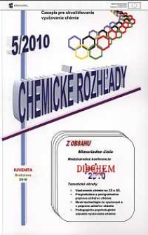 Monitoring biochemických procesů v akváriu jako základ pro aplikovanou wýuku chemie