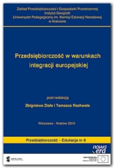 Przedsiębiorczość w warunkach integracji europejskiej