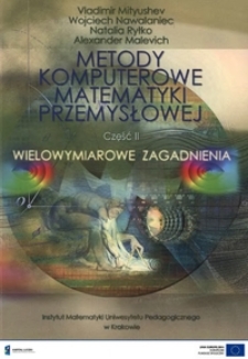 Metody komputerowe matematyki przemysłowej. Cz. 2, Zagadnienia wielowymiarowe