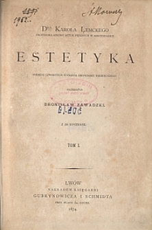 Estetyka. T. 1