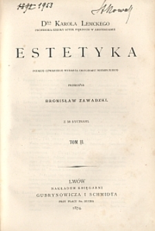 Estetyka. T. 2
