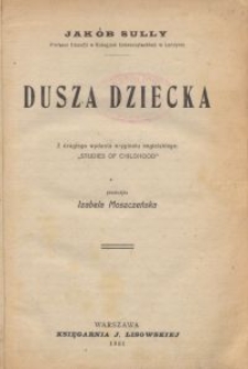 Dusza dziecka