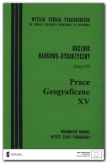 Rocznik Naukowo-Dydaktyczny. Z. 170, Prace Geograficzne. 15