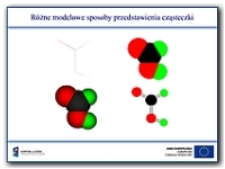 Różne modelowe sposoby przedstawienia cząsteczki