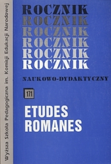 Rocznik Naukowo-Dydaktyczny. Z. 171. Prace Romanistyczne. 6, Où en sommes-nous dans les recherches autobiographiques?