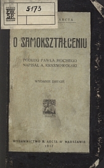 O samokształceniu podług Pawła Hochego