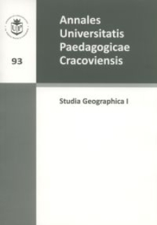 Annales Universitatis Paedagogicae Cracoviensis. 93, Studia Geographica. 1, Dynamika zmian środowiska geograficznego pod wpływem antropopresji
