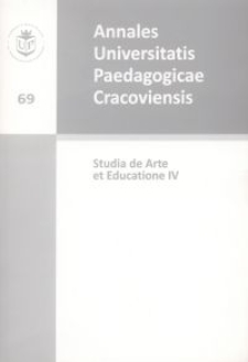 Annales Universitatis Paedagogicae Cracoviensis. 69. Studia de Arte et Educatione. 4, Sztuka i wypowiedź