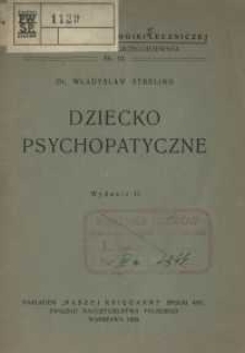 Dziecko psychopatyczne