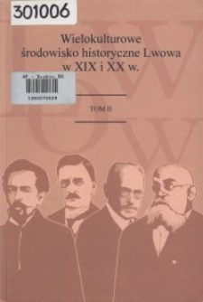 Historycy Kościoła w środowisku Lwowskim (1867-1918)