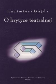 O krytyce teatralnej