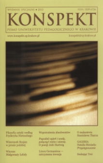 Konspekt : pismo Uniwersytetu Pedagogicznego. Wydanie Specjalne/2012