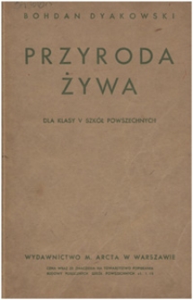 Przyroda żywa : dla klasy V szkół powszechnych