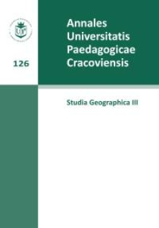 Annales Universitatis Paedagogicae Cracoviensis 126. Studia Geographica 3. Innowacyjność usług turystycznych w układach przestrzennych