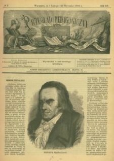 Przegląd Pedagogiczny : czasopismo poświęcone wychowaniu szkolnemu i domowemu. [Rok 1896]. R. 15, Nr 3