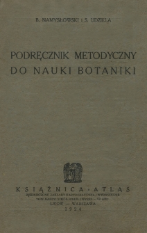 Podręcznik metodyczny do nauki botaniki