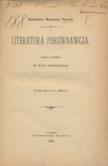 Literatura porównawcza