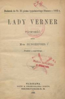 Lady Verner : powieść