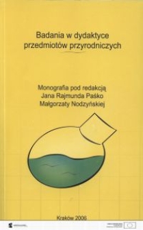 Analiza programów nauczania chemii w szkole podstawowej w latach 1948 - 1998