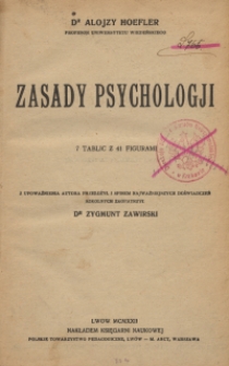 Zasady psychologji