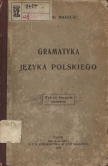 Gramatyka języka polskiego