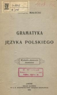 Gramatyka języka polskiego