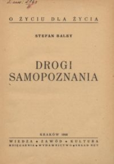 Drogi samopoznania