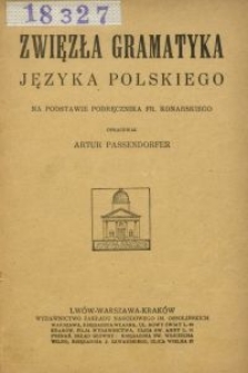 Zwięzła gramatyka języka polskiego