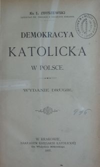 Demokracya katolicka w Polsce