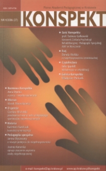 Konspekt : pismo Akademii Pedagogicznej w Krakowie. Nr 4/2006 (27)