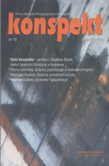Konspekt : pismo Akademii Pedagogicznej w Krakowie. Nr 13/2002/2003 (13)