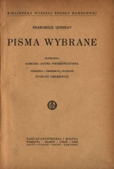 Pisma wybrane