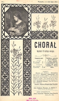 Chorał, 1905, No 1