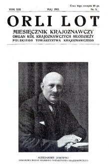 Orli Lot : miesięcznik krajoznawczy. Rok XIII. Maj 1932. Nr 5.