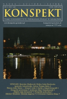 Konspekt : pismo Uniwersytetu Pedagogicznego. Nr 1/2017 (60)