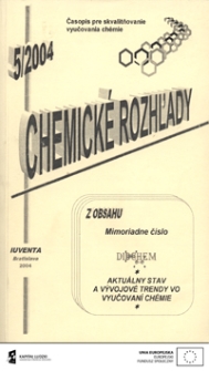 O synektyke na początkowych etapach kształcenia chemicznego