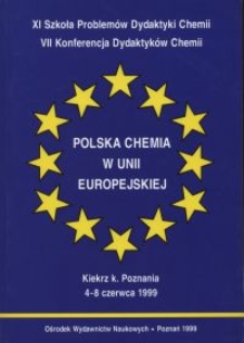 Funkcjonowanie pojęć dotyczących reakcji chemicznych wśród uczniów rozpoczynających naukę w I klasie LO.