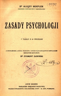 Zasady psychologji