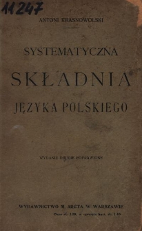 Systematyczna składnia języka polskiego