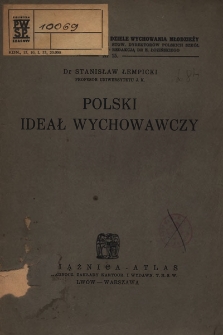 Polski ideał wychowawczy